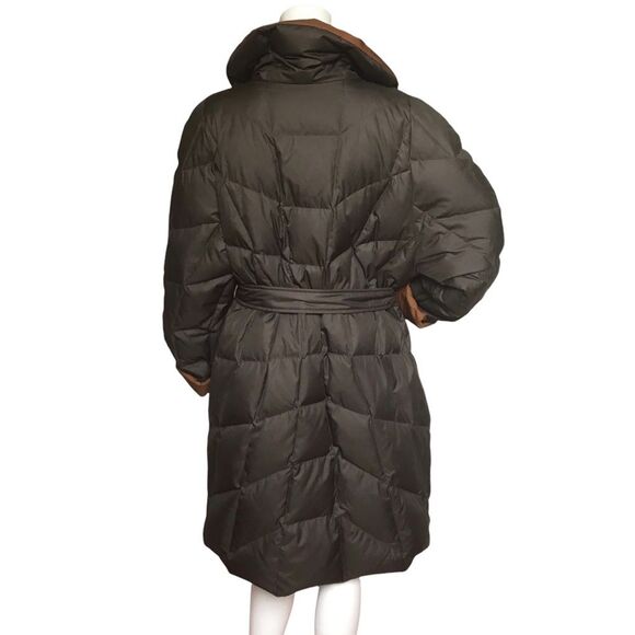 Vintage Schneiders Salzburg Coat Reversible Down Filled Sz 10 - Picture 3 of 16